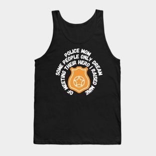 Police Mom Tank Top